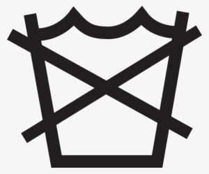 Do Not Wash Symbol Png