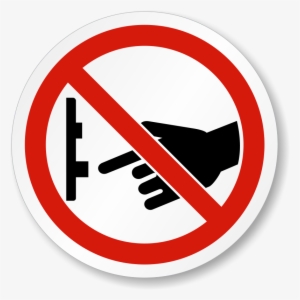 Iso Don't Turn Off Switch Prohibition Symbol Label - Don T Turn Off The Switch