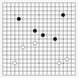 Go Board 19 X 19 With Stones Png Clip Arts