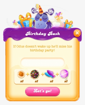 Birthday Bash Message - Wiki