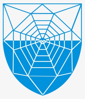 Blue, Spider, Web, Coat, Arms - Reykjavík Coat Of Arms