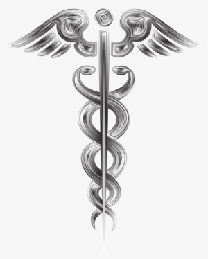 This Free Icons Png Design Of Caduceus Grayscale
