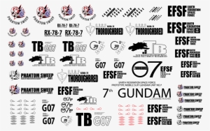 Rx 78 7senki - Gundam Stickers