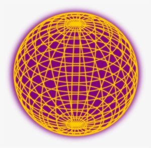 Red Wired Globe Outline Clipart Png