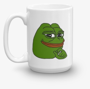 Crying Normie / Smug Pepe Mug