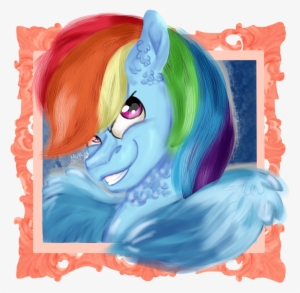 Euspuche, Bust, Looking At You, Portrait, Rainbow Dash,