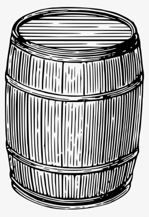 Clipart - Barrel - Keg Drawing