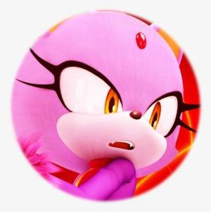 Blaze The Cat Character Icon - Blaze The Cat Mario And Sonic