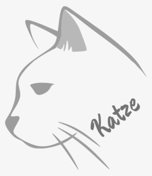 Big Image - Cat Face Line Png