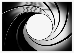 Gun Barrel Png - James Bond Spiral Vector