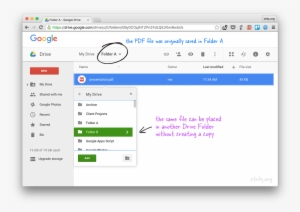 Add File To Google Drive Folders - Google