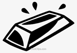Gold Bar Royalty Free Vector Clip Art Illustration - Gold Bars Vector Png