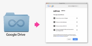 Odrive Authenticates Directly Against Your Google Account - Google Drive
