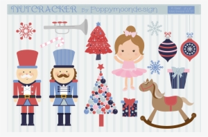Nutcracker Clipart By Poppymoon Design - Clip Art