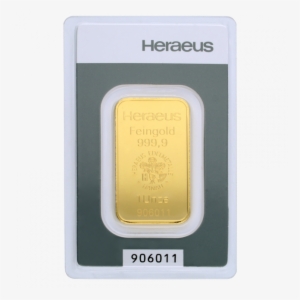 1oz Gold Bullion - Heraeus
