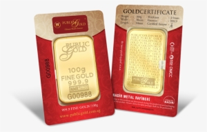 100g Gold Bar - London Bullion Market