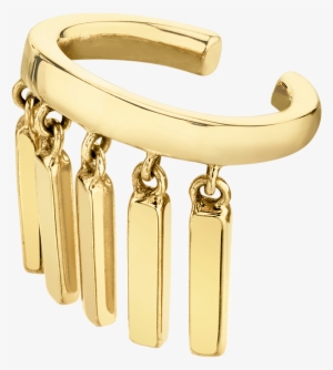 Gold Bar Slim Cuff - Body Jewelry