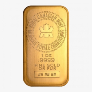 Gold Royal Canadian Mint Bar 1oz - Royal Canadian Mint