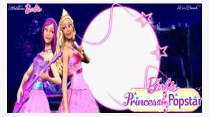 Barbie The Princess & The Popstar [book] Clipart Princess - Princess And Popstar