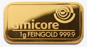 1g Gold Bar Umicore - 1g Of Gold Bar