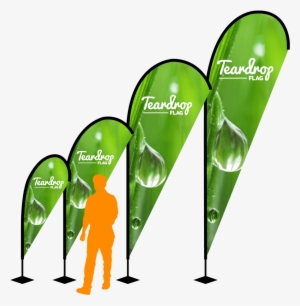 Extra Large Teardrop Flag - Tear Drop Flag Template