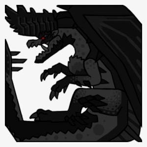 Mha2 Black Alatreon Icon - Monster Hunter Alatreon Icon