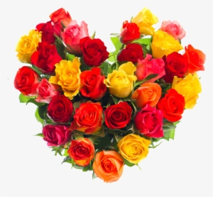 Heart From Roses - Corazon Con Rosas Te Amo