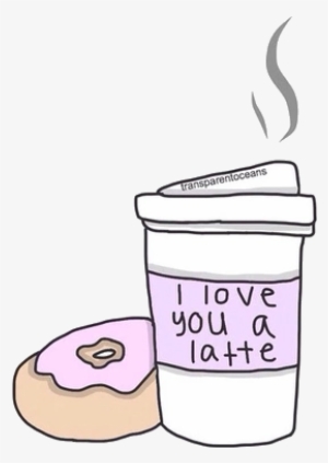 Love You A Latte Transparent