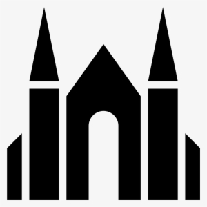 Graphic Library Download Architecture Vector Like - Icone Catedral