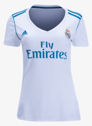 Real Madrid Women Home Jersey 17/18 - Real Madrid 2018 En Png