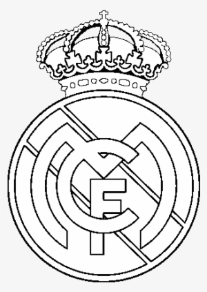 Real Madrid Logo White Png