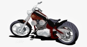Harley Cartoon - Harley Davidson Cartoon Png