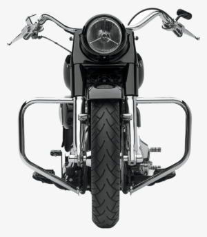 Lindby Black 1 1/4" Front Motorcycle Highway Bar 00-16