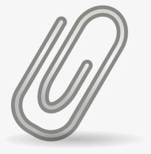 Free Stock Photo Illustration Of A - Paperclip Clipart Transparent Background