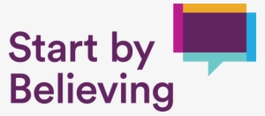 End Violence Against Women International Developed - Start By Believing Logo