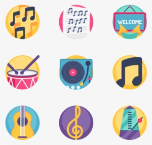 Music Store 50 Icons - Retro Icons Png