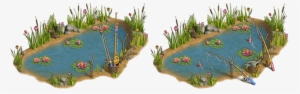 Blue Pond - Yard