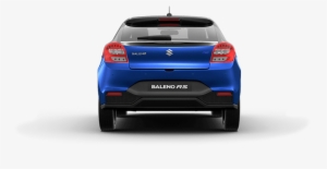 Balenors Urban Blue Car Back View - Suzuki Baleno New Model 2018