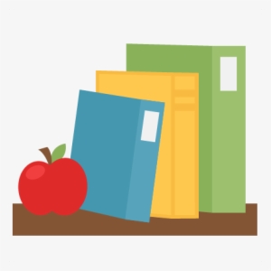 Books On Shelf Svg Scrapbook School Svg Cut Files Cricut - Miss Kate Cuttables Books