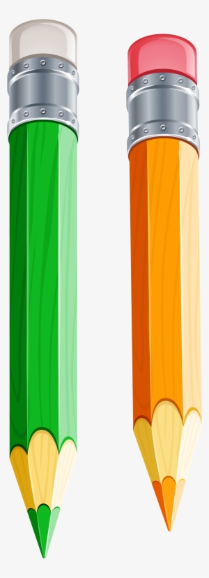 Pencil Drawing Clip Art - Two Pencils Clipart