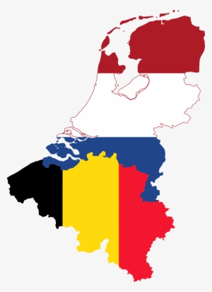 Uefa Euro 2000 Flag Map - Netherlands Flag Map