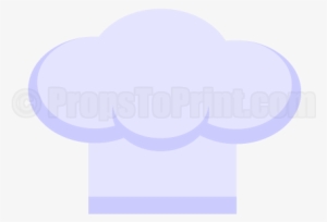 Printable Chef Hat Photo Booth Prop - Booth Chef Template Props