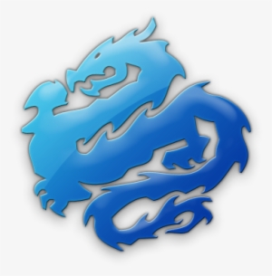 Blue Dragon Icon - Blue Chinese Dragon Png