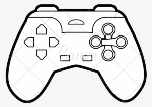Video Game Controller Icon - Vector Graphics
