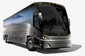 Coach - Charter Bus With Transparent Background