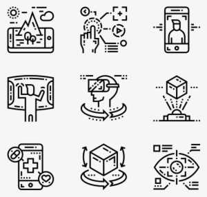 Virtual Reality - Webdesign Icons