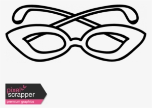 Eyewear Doodle Template - Drawing