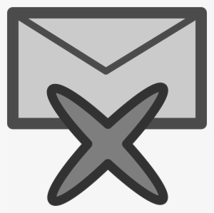 Mail, Flat, Theme, Action, Delete, Icon - Outgoing Mail Clip Art