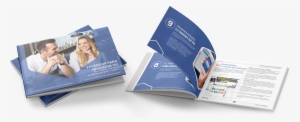 Horizontal Book Mockup 6 - Brochure