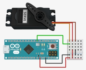A Servo Wired To An Arduino Micro Digital Pin - Strawberry Bush